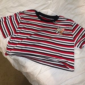 tom and jerry crop top